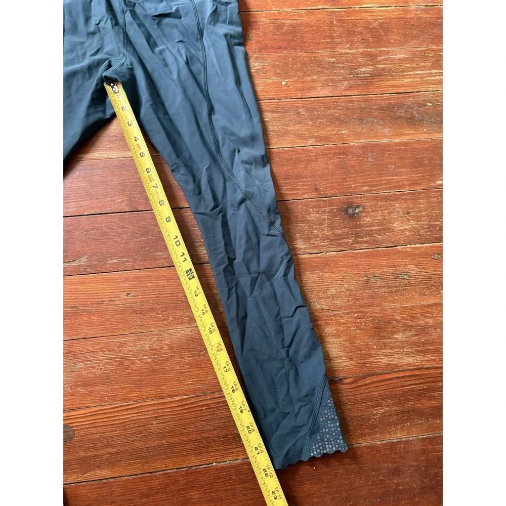 Lululemon Women's Speed Up Tight‎ Leggings Blue Zipper Pocket See Sizing